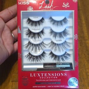 KISS Luxtensions Eyelash Set with Bonus Glue - Black